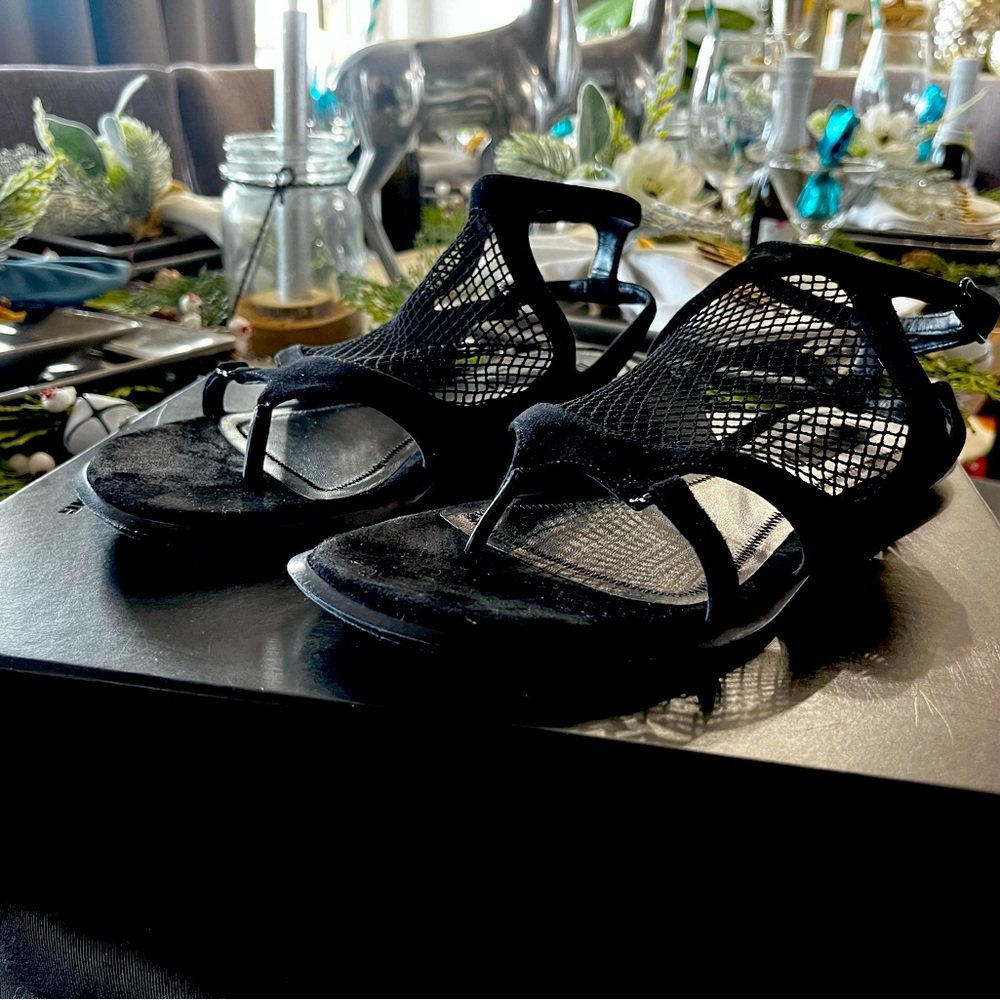 ALEXANDER WANG  black sandals